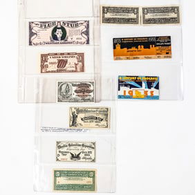 1893 Worlds Columbian Exposition Tickets & More