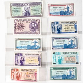 Series 681 & Series 692 Military Payment Currency