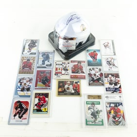 Patrick Kane Auto Mini Helmet & RCs & More