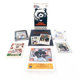 1985 Chicago Bears McDonalds Game Card Sets & More