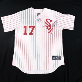 Carlos May Autographed Chicago White Sox Jersey