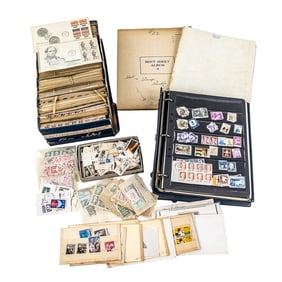 (400 +/-) 1st Day Issue Covers & Assorted Stamps