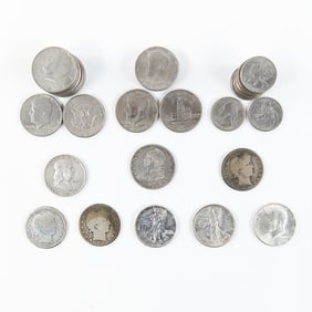 1832 VF Capped Bust Silver Half Dollar & More