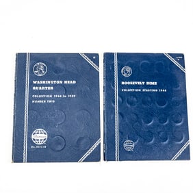 Whiteman Roosevelt Dime & Washington Quarter Album