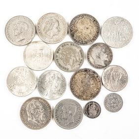 1908 Great Britain Edward VII Silver Florin & More