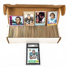 1968 Topps #75 Gale Sayers & 500 +/- Set Fillers