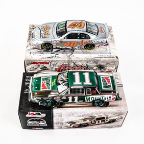 Sterling Martin & D. Waltrip Autographed Diecast