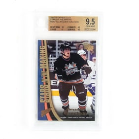 2005-06 Upper Deck Alexander Ovechkin Beckett 9.5