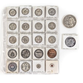 1967 Canada Centennial Conference Medals Silver ++