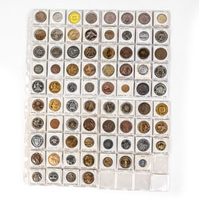 (74) Uncirculated 1967 Canada Nat'l Expo Tokens