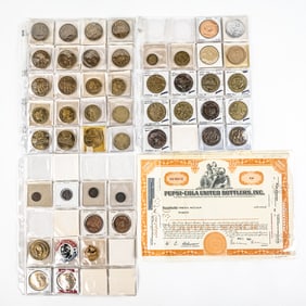 Eclectic Token Collection Brothel Political Stock