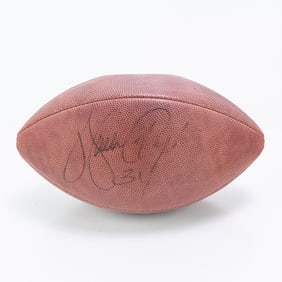 Walter Payton Autographed Wilson Football DA Bears