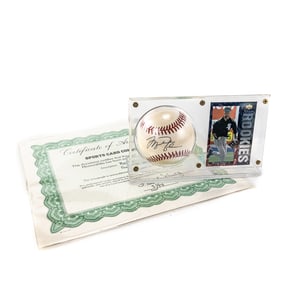 Michael Jordan Autographed Official AL Baseball