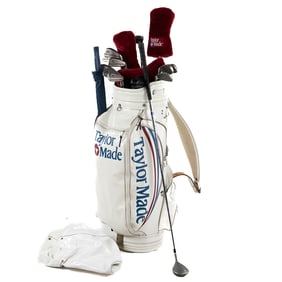 TaylorMade ICW-11 & Metalwood Driver Set w Bag