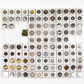 (110)Assorted Papal Vatican European Tokens Medals