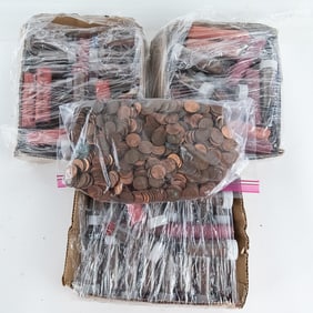 Large Collection of Assorted Wheat & Lincoln Cents