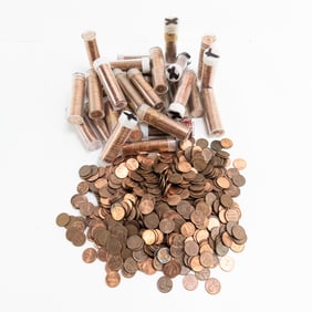 (29) BU Rolls of 1959-1964 Penny Cents & More