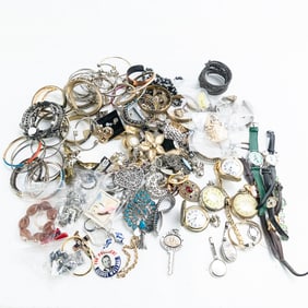 Collection of Assorted Costume Jewelry & More