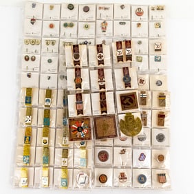 (95) Vintage Czech & Russian Hockey Pin Backs