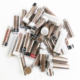 (35) Rolls of Assorted 1940-1963 Wheat Cents