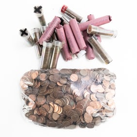 '39 Roll, 60-D Skirted R Mixed Rolls & Lincoln Mem