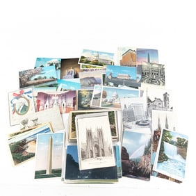 (200) Assorted Unsearched Vintage Postcards