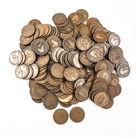 (200) UK Large Cent Pennys 1919-1928 George V 1C