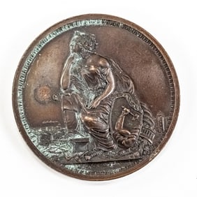1869 Massachusetts Charitable Mechanic Assoc Medal