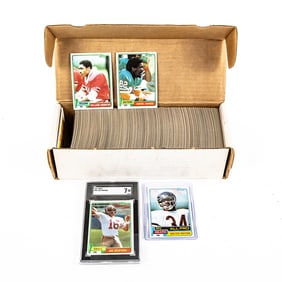 1981 Topps NFL Complete Set w Montana SGC 7