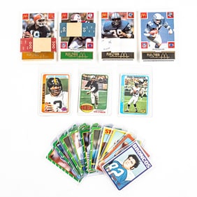 1986 McDonalds NFL Game Cards & 60s-80s Stars