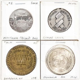 1849 Goldfield Nevada Mining $20 Gold Token & More