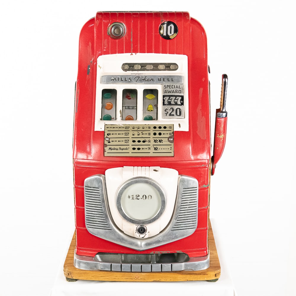 Antique Slot Machine Sega Diamond Star 10 Cent Antique Slot Machine Sega Diamond Star 10 Cent