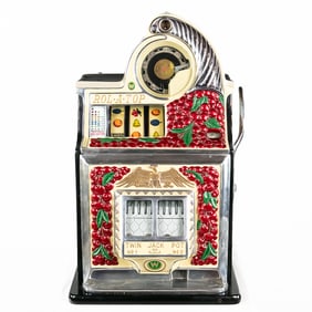 Watling 10 Cent Cherry Front Rol-A-Top