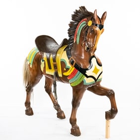 Stein & Goldstein Carved Wood Carousel Horse