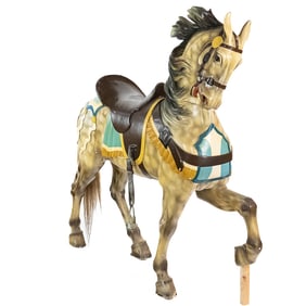 Stein & Goldstein Carved Wood Carousel Horse