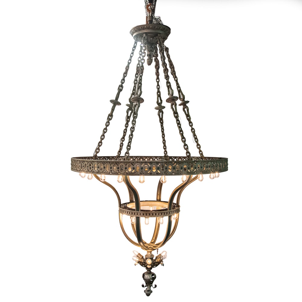 Large Chandelier from The Goodman Auditorium (1 of 10)