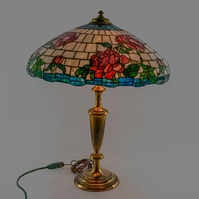 Wilkinson Leaded Glass Table Lamp