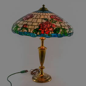 Wilkinson Leaded Glass Table Lamp (1 of 10)