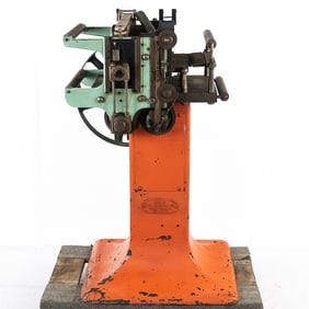 "Rare" Fairground Organ Book Music Cutter by W.F.