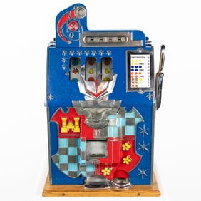 Mills 5 Cent "Castle Front" Slot Machine