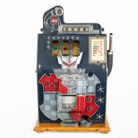 Mills 5 Cent "Castle Front" Slot Machine