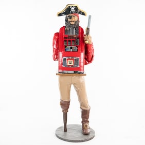 Contemporary Figural "Pirate" Slot Machine