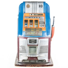 Mills 10 Cent High Top Slot Machine