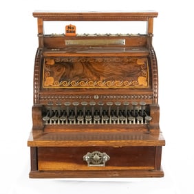 Wood National Cash Register