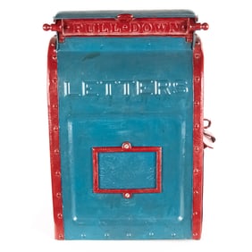 Vintage Iron U.S. Mail Box