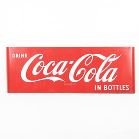 Porcelain "Drink Coca Cola in Bottles"
