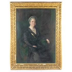 Large Framed Portrait of "Grandmother"
