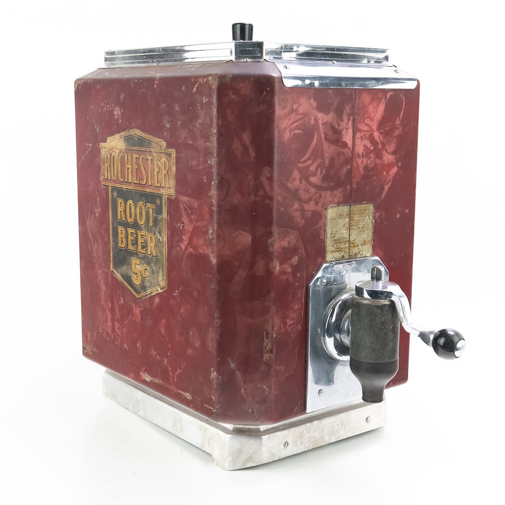 Rochester 5 Cent Root Beer Counter Dispenser (1 of 11)