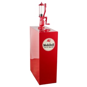 Automobilia Service Station Lubester Oil Disp Tank