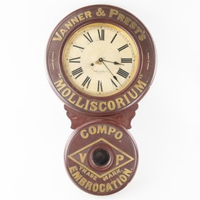 Vanner & Prest's Baird Advertising Clock